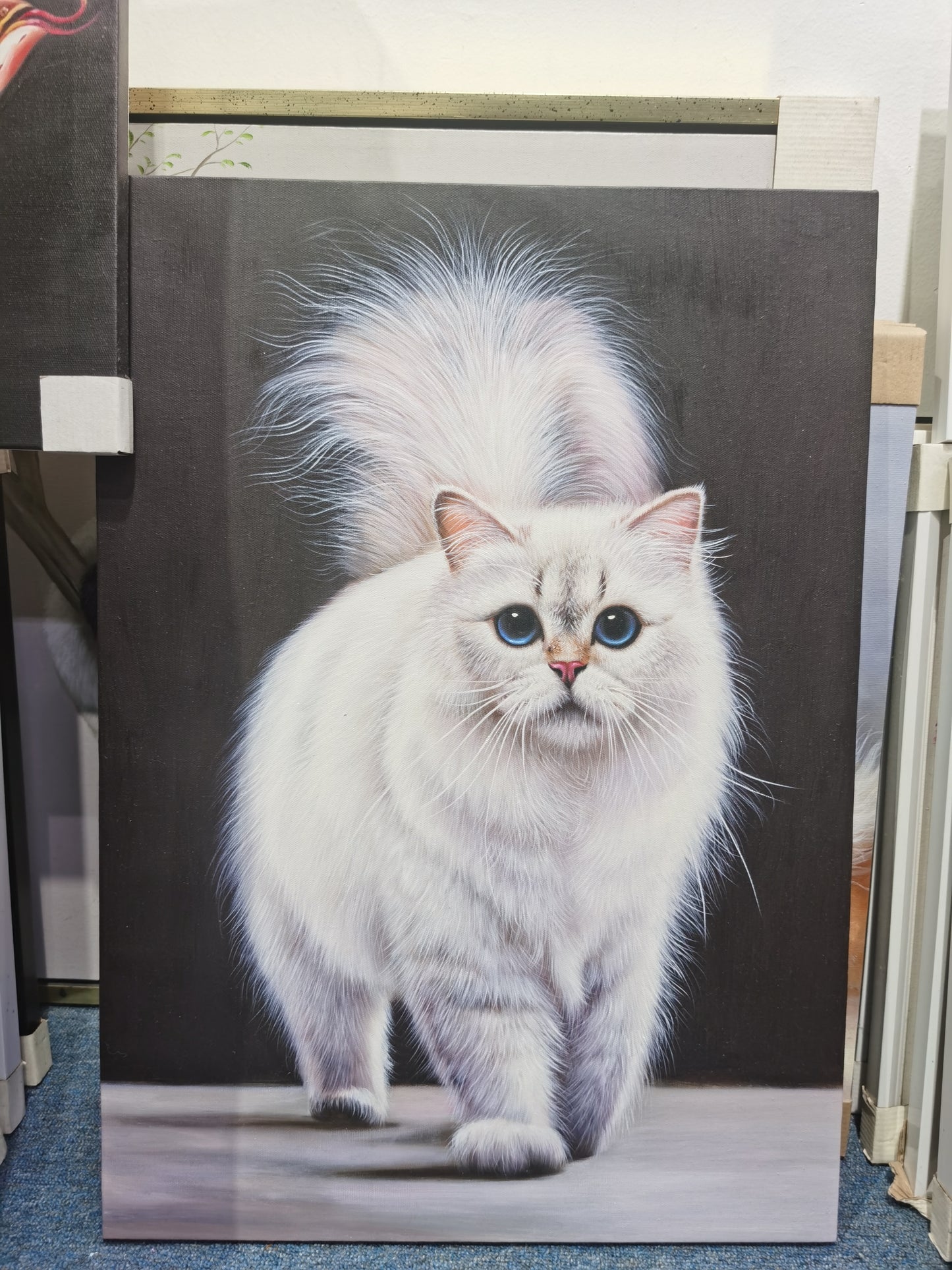 Personalized cute pet oil painting