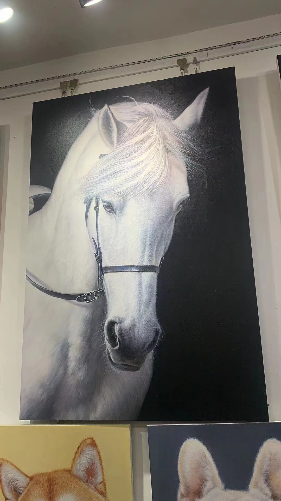 Personalized cute pet oil painting