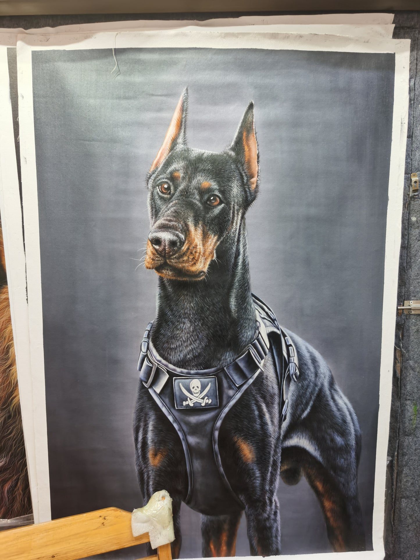 Personalized cute pet oil painting